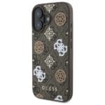 Guess GUHMP16SP4RPSW Brown Hardcase 4G Printed Stripes MagSafe Kryt iPhone 16