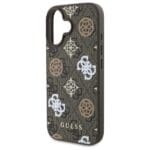 Guess GUHMP16SP4RPSW Brown Hardcase 4G Printed Stripes MagSafe Kryt iPhone 16