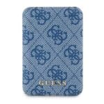 Guess Induction Powerbank 15WGUPB5FP4EMGB 5000mAh Blue 4G Leather Metal Logo MagSafe