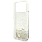 Guess Liq Case Glitter 4 Charms Gold Kryt iPhone 17 Pro