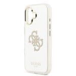 Guess PC/TPU Mirror 4G Glitter Logo MagSafe Gold Kryt iPhone 17