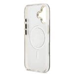 Guess PC/TPU Mirror 4G Glitter Logo MagSafe Gold Kryt iPhone 17