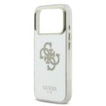 Guess PC/TPU Mirror 4G Glitter Logo MagSafe Gold Kryt iPhone 17 Pro