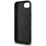 Guess Peony Script Logo MagSafe Black Kryt iPhone 16e