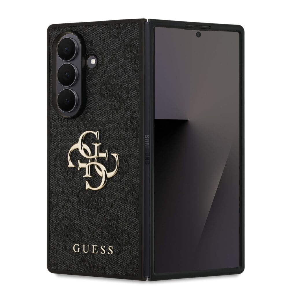 Guess PU 4G Metal Logo Samsung Grey Kryt Samsung Galaxy Z Fold 7