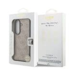 Guess PU Leather 4G Colored Ring Magnetic Samsung Pink Kryt Samsung Galaxy Z Fold 7