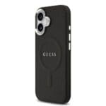 Guess PU Saffiano MagSafe Black Kryt iPhone 17