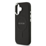 Guess PU Saffiano MagSafe Black Kryt iPhone 17