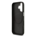 Guess PU Saffiano MagSafe Black Kryt iPhone 17