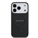 Guess PU Saffiano MagSafe Black Kryt iPhone 17 Pro
