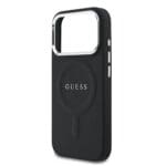 Guess PU Saffiano MagSafe Black Kryt iPhone 17 Pro