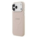 Guess PU Saffiano MagSafe Pink Kryt iPhone 17 Pro