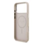 Guess PU Saffiano MagSafe Pink Kryt iPhone 17 Pro Max