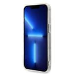 Guess Set GUBPP14SHMEACSH Case+Charger White Hardcase Marble MagS Kryt iPhone 13/14/15