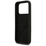 Guess Silicone Big 4G Script Black Kryt iPhone 17 Pro