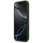 Guess Silicone Big 4G Script Khaki Kryt iPhone 17 Pro Max