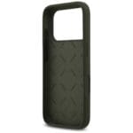 Guess Silicone Big 4G Script Khaki Kryt iPhone 17 Pro Max
