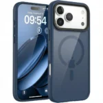 Frosted Magsafe BHcase Dark Blue Kryt iPhone 17 Pro Max