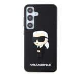 Karl Lagerfeld 3D Rubber Ikonik Black Kryt Samsung Galaxy S24