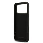 Karl Lagerfeld 3D Rubber Karl and Choupette Black Kryt iPhone 17 Pro Max