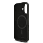 Karl Lagerfeld Liquid Silicone Karl and Choupette MagSafe Black Kryt iPhone 17
