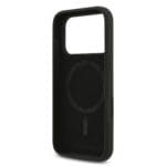 Karl Lagerfeld Liquid Silicone Karl and Choupette MagSafe Black Kryt iPhone 17 Pro