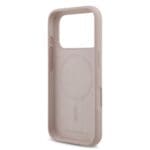 Karl Lagerfeld Liquid Silicone Karl and Choupette MagSafe Pink Kryt iPhone 17 Pro
