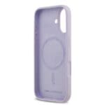 Karl Lagerfeld Liquid Silicone Karl and Choupette MagSafe Purple Kryt iPhone 17
