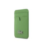 Lacoste Iconic Petit Pique MagSafe + Wallet Green Kryt iPhone 17 Pro Max