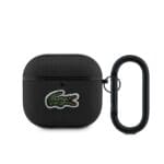 Lacoste Petit Pique Croc Logo Patch Black Kryt AirPods 4