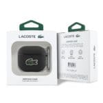 Lacoste Petit Pique Croc Logo Patch Black Kryt AirPods 4