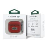 Lacoste Petit Pique Croc Logo Patch Red Kryt AirPods 4