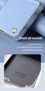 Nillkin CamShield Flip Samsung White Kryt Samsung Galaxy Z Flip 6/7 Fe