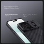 Nillkin CamShield PRO Apple Black Kryt iPhone 17 Pro