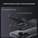 Nillkin CamShield PRO Apple Black Kryt iPhone 17 Pro