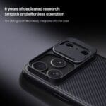 Nillkin CamShield PRO Apple Black Kryt iPhone 17 Pro Max