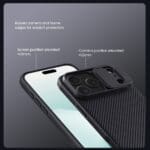 Nillkin CamShield PRO Apple Black Kryt iPhone 17 Pro Max