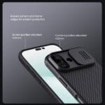 Nillkin CamShield PRO Magnetic Apple Black Kryt iPhone 17