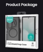 Nillkin CamShield Prop Magnetic Pen Slot Samsung Transparent Black Kryt Samsung Galaxy Z Fold 7