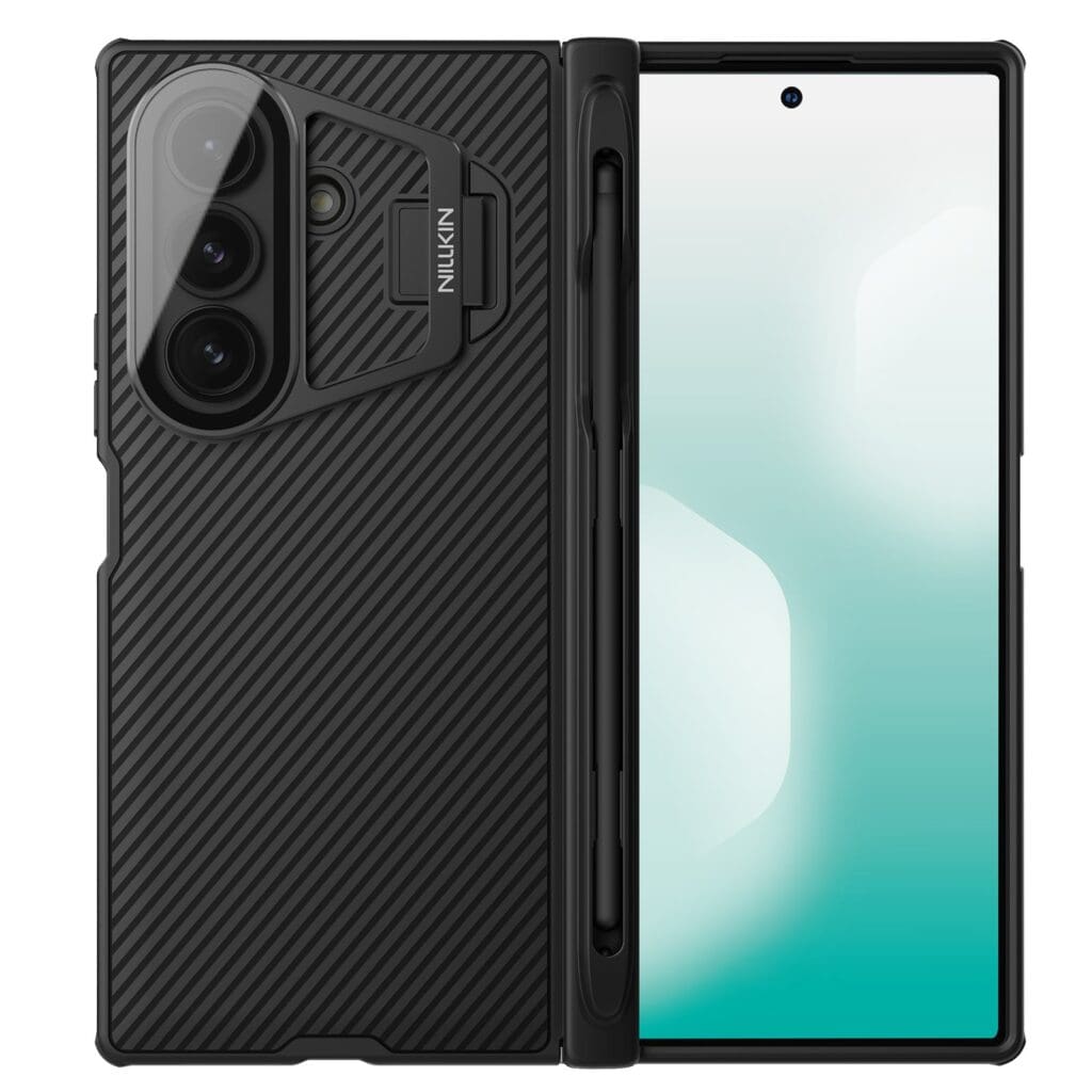 Nillkin CamShield Prop Pen Slot (Transparent Lens) Samsung Black Kryt Samsung Galaxy Z Fold 7