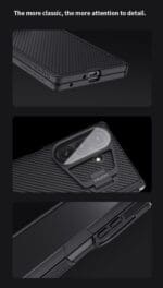 Nillkin CamShield Prop Pen Slot (Transparent Lens) Samsung Black Kryt Samsung Galaxy Z Fold 7