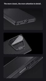 Nillkin CamShield Prop (Transparent Lens) Samsung Black Kryt Samsung Galaxy Z Fold 7