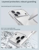 Nillkin Nature TPU PRO Apple Transparent Black Kryt iPhone 17 Pro