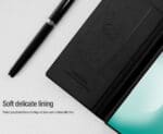 Nillkin Qin Book PRO Pen Slot Samsung Brown Kryt Samsung Galaxy Z Fold 7