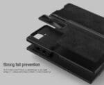 Nillkin Qin Book PRO Pen Slot Samsung Brown Kryt Samsung Galaxy Z Fold 7