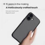 Nillkin Super Frosted PRO Apple Transparent Black Kryt iPhone 17