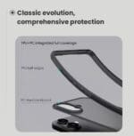 Nillkin Super Frosted PRO Apple Transparent Black Kryt iPhone 17