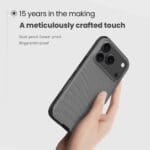 Nillkin Super Frosted PRO Apple Transparent Black Kryt iPhone 17 Pro