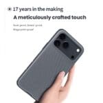 Nillkin Super Frosted PRO Apple Transparent Black Kryt iPhone 17 Pro Max