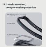 Nillkin Super Frosted PRO Apple Transparent Black Kryt iPhone 17 Pro Max